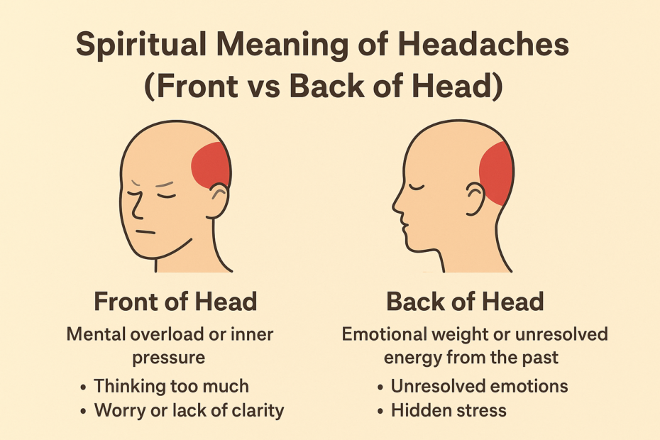 Spiritual Meaning of Headaches (Front vs Back of Head)